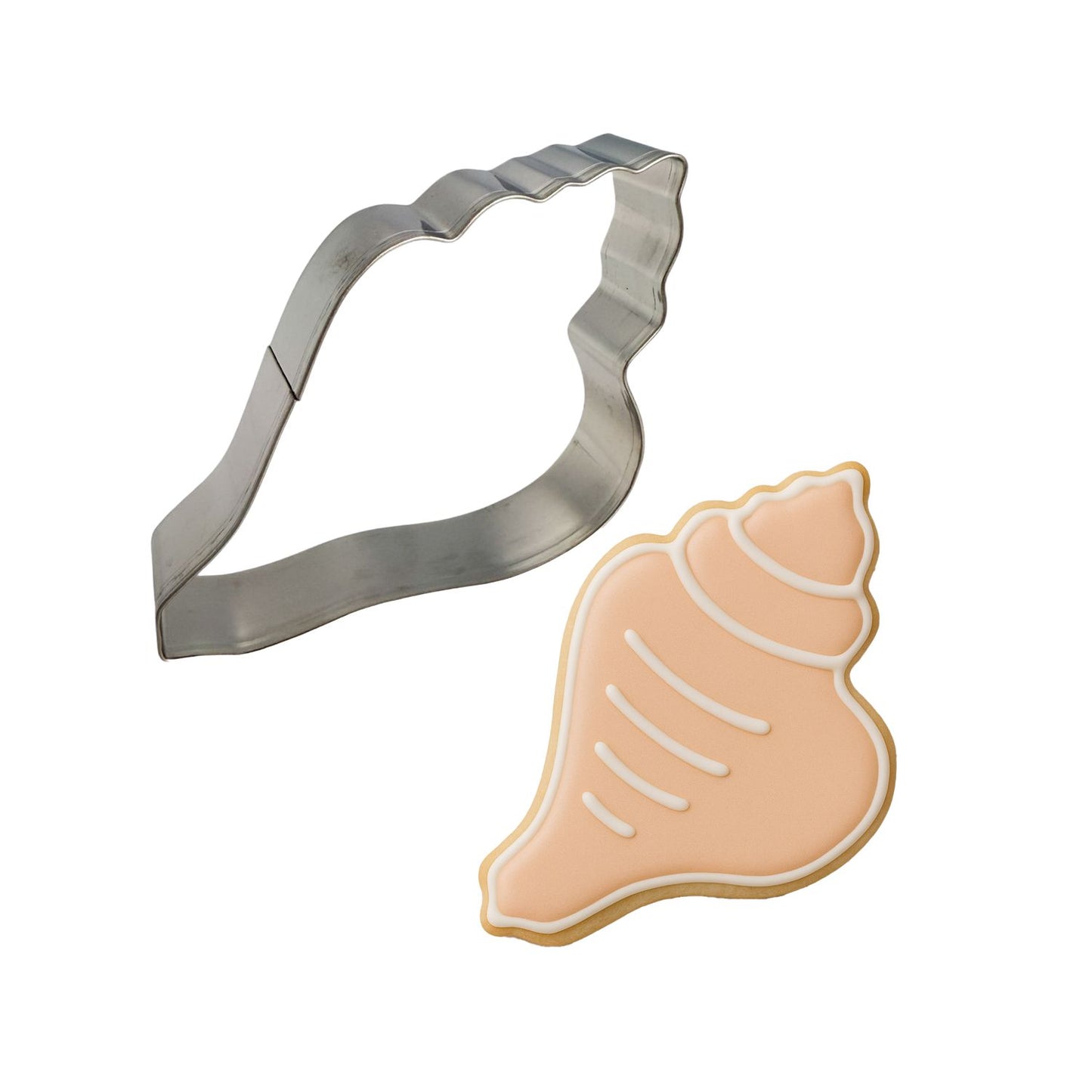 Conch Sea Shell 4" Cookie Cutter