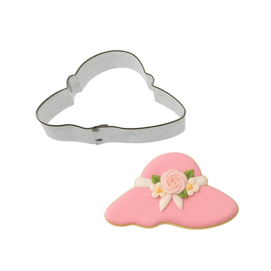 Ladies Hat Cookie Cutter, 3"