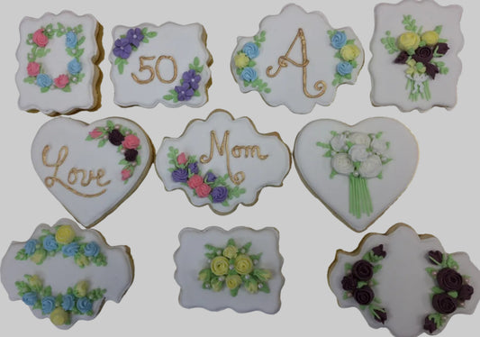 NEW! Miniature Royal Icing Flowers Class