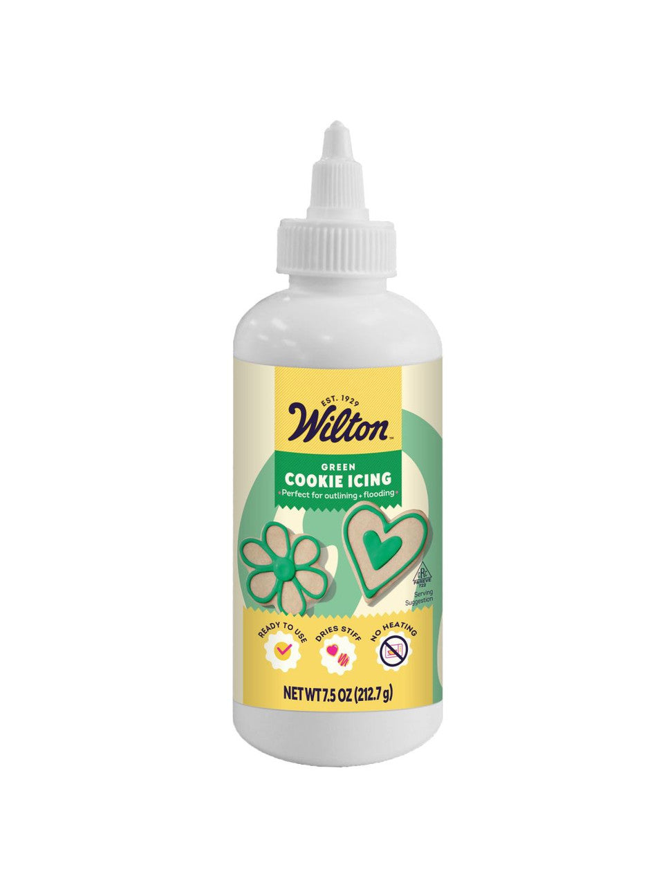 Cookie Icing Green, 7.5 oz