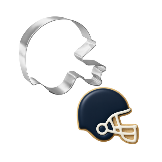 Football Helmet Cookie Cutter, 4"
