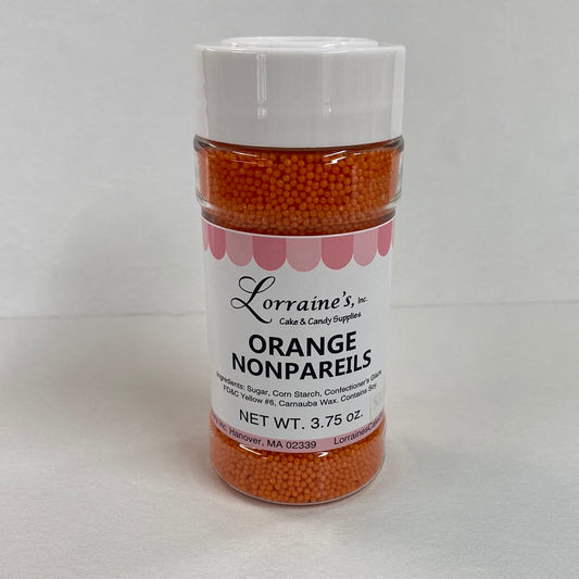 Nonpareils, Orange, 3.75oz