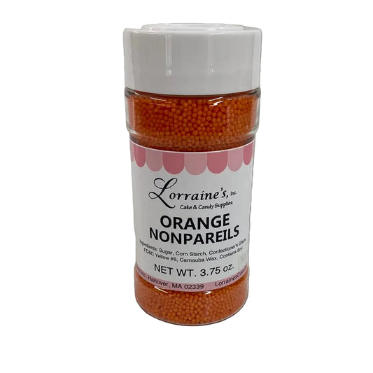 Nonpareils, Orange, 3.75oz
