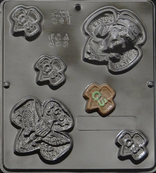 Girl Scout Emblems Mold