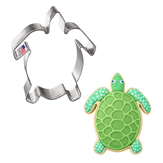 Sea Turtle Cookie Cutter, 4"