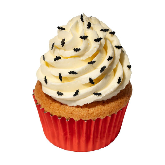 Black Bats Edible Glitter Shapes