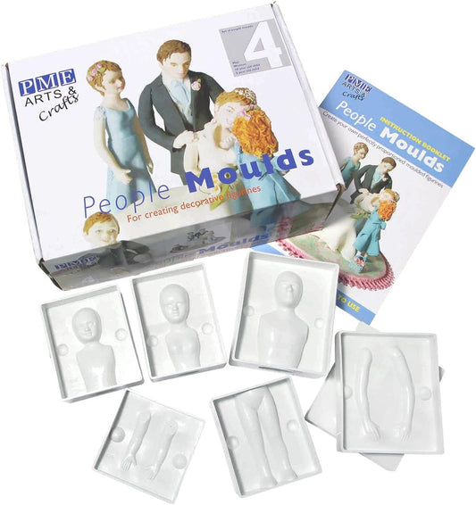 PME People Mold Set of 4, Family