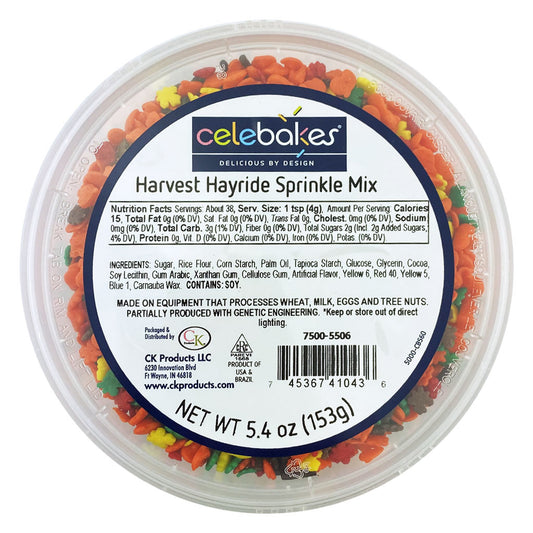 Harvest Hayride Sprinkle Mix, 5.4oz