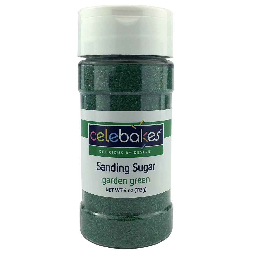 Sanding Sugar, Garden Green, 4oz