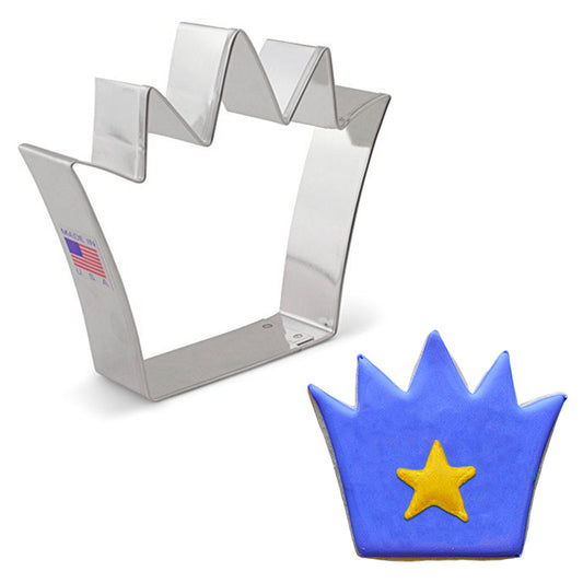 King Crown Cookie Cutter, 4"