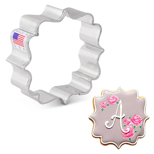 Plaque Square Cookie Cutter, 2.75" x 3"