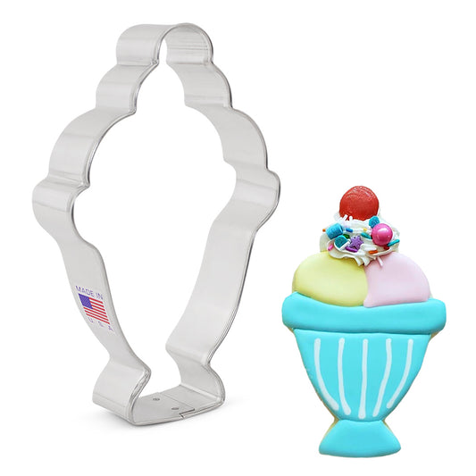 Ice Cream Sundae / Mermaid Cookie Cutter