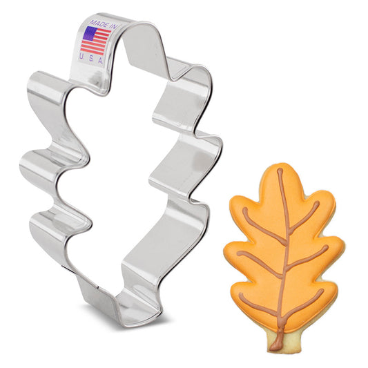 Oak Leaf Cookie Cutter, 4"