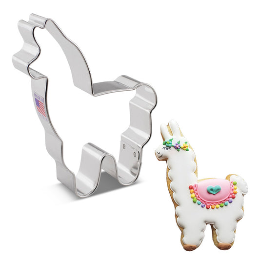 Llama Cookie Cutter, 4.25"