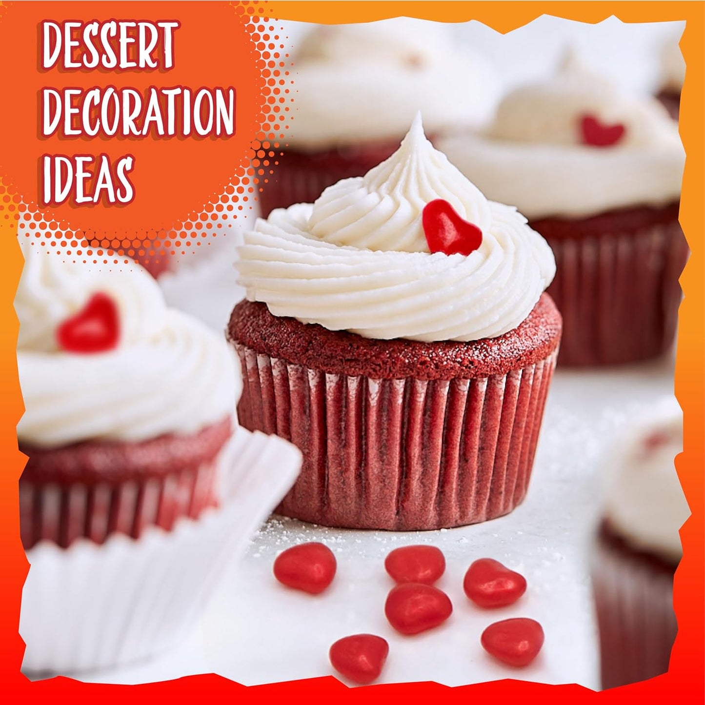 Cinnamon Imperial Red Hot Hearts, 2.5 oz