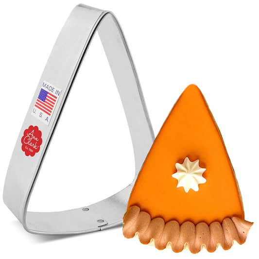 Candy Corn Triangle Pie Wedge Cookie Cutter, 4"
