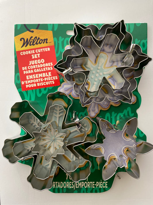 Snowflake Cookie Cutter, 7 Piece Set