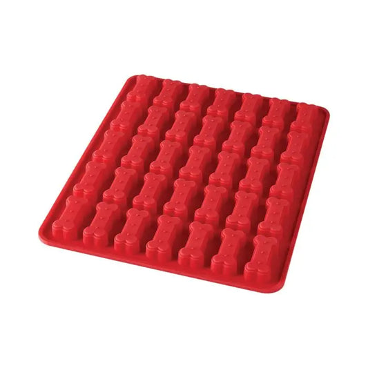 Silicone 2" Dog Bone Pet Treat Mold, 35 cavity