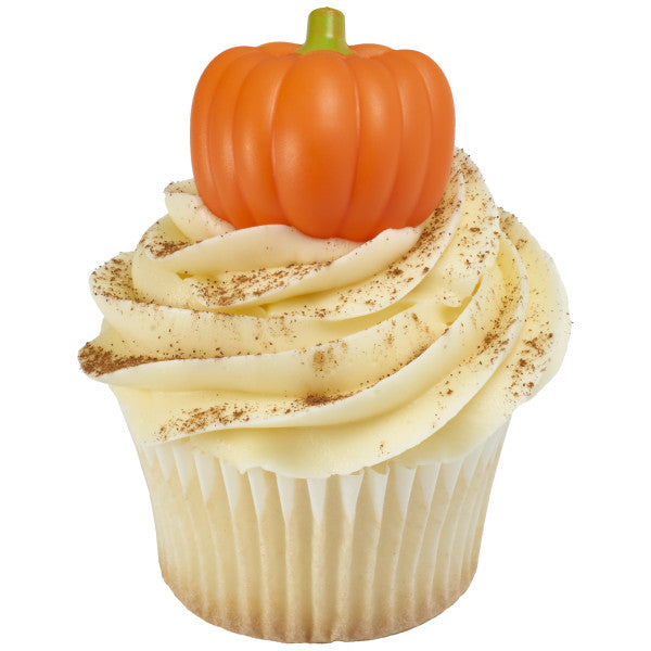 Pumpkin Rings, 8 Pack