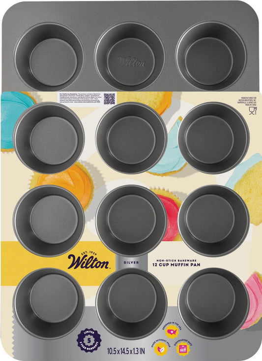 Muffin Pan, Non-Stick, Standard 12-Cup