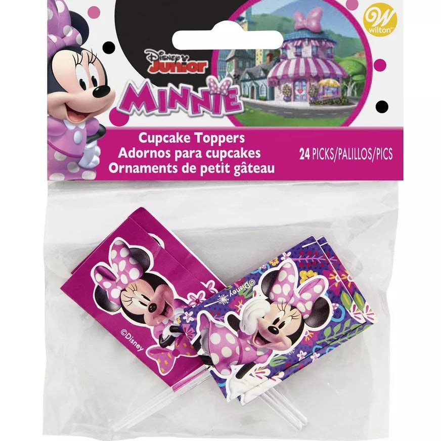 Disney Minnie Mouse Fun Picks, 24 pack