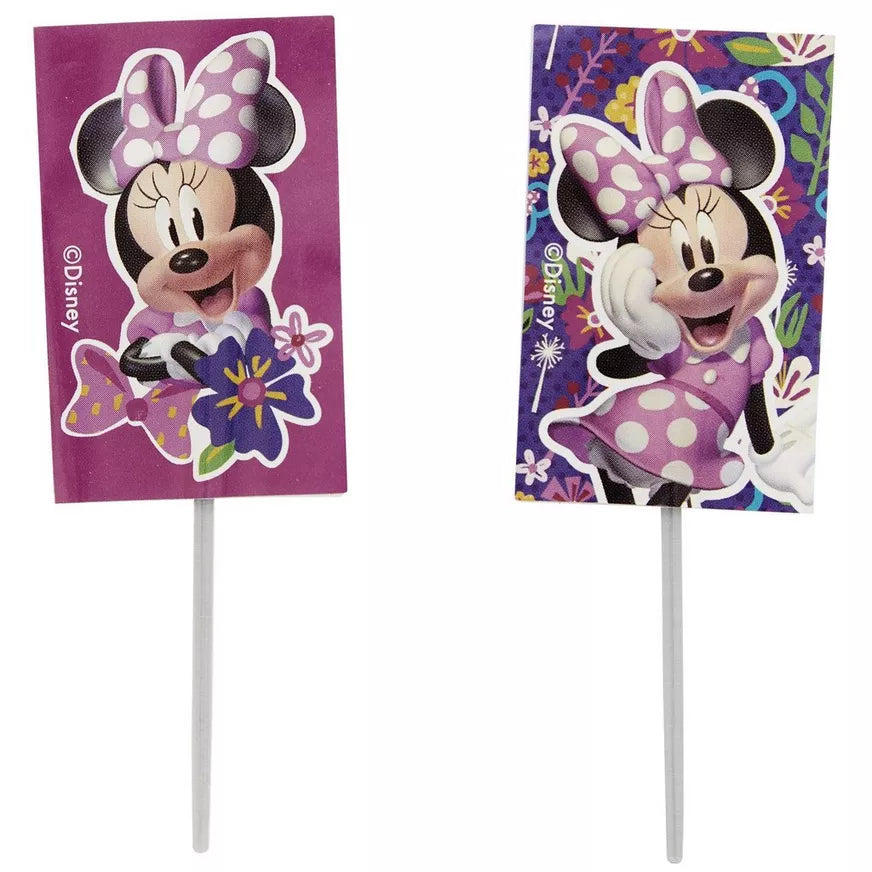 Disney Minnie Mouse Fun Picks, 24 pack