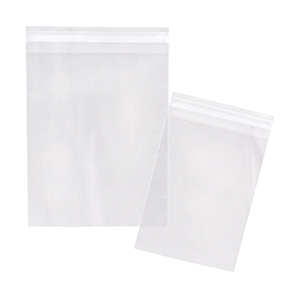 Self Seal Bags 5.25" x 7.25", Polypropylene, 100 Pack