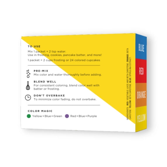 Supernatural Dye-Free Plant Based Food Color