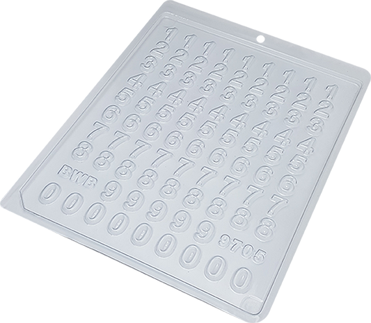Mini Numbers Mold, BWB