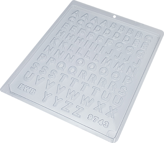 Mini Alphabet Mold, BWB