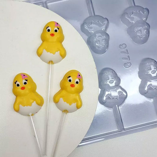Chick in Egg Pop Mold, BWB