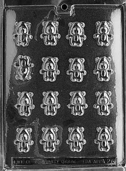 Bite Size Teddy Bears Mold