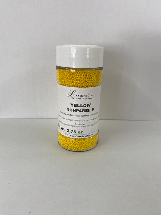 Yellow Nonpareils, 3.75oz