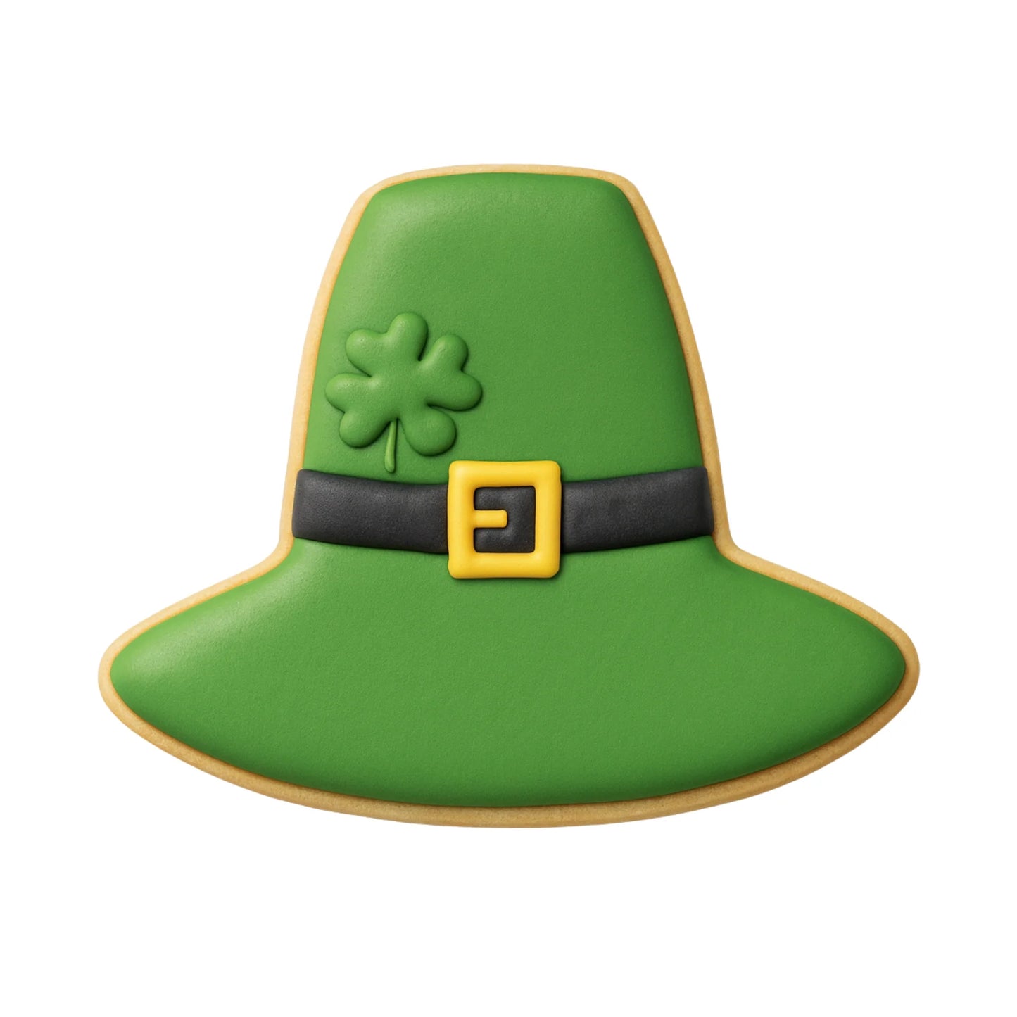 Pilgrim / Leprechaun Hat Cookie Cutter, 3"