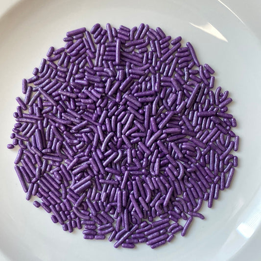 Jimmies Pearl Purple Bits, 3oz