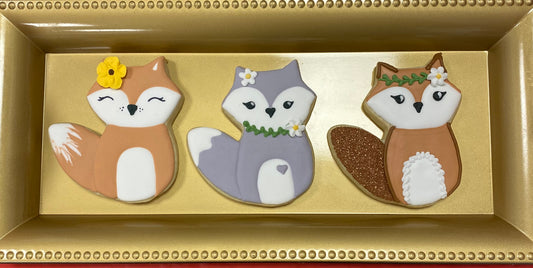 Fox Cookie Cutter 3.5"