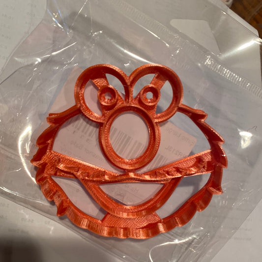 Elmo Sesame Street Plastic Cookie Cutter