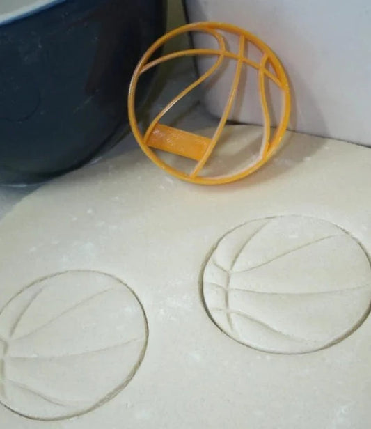 Basketball Plastic Cookie Cutter