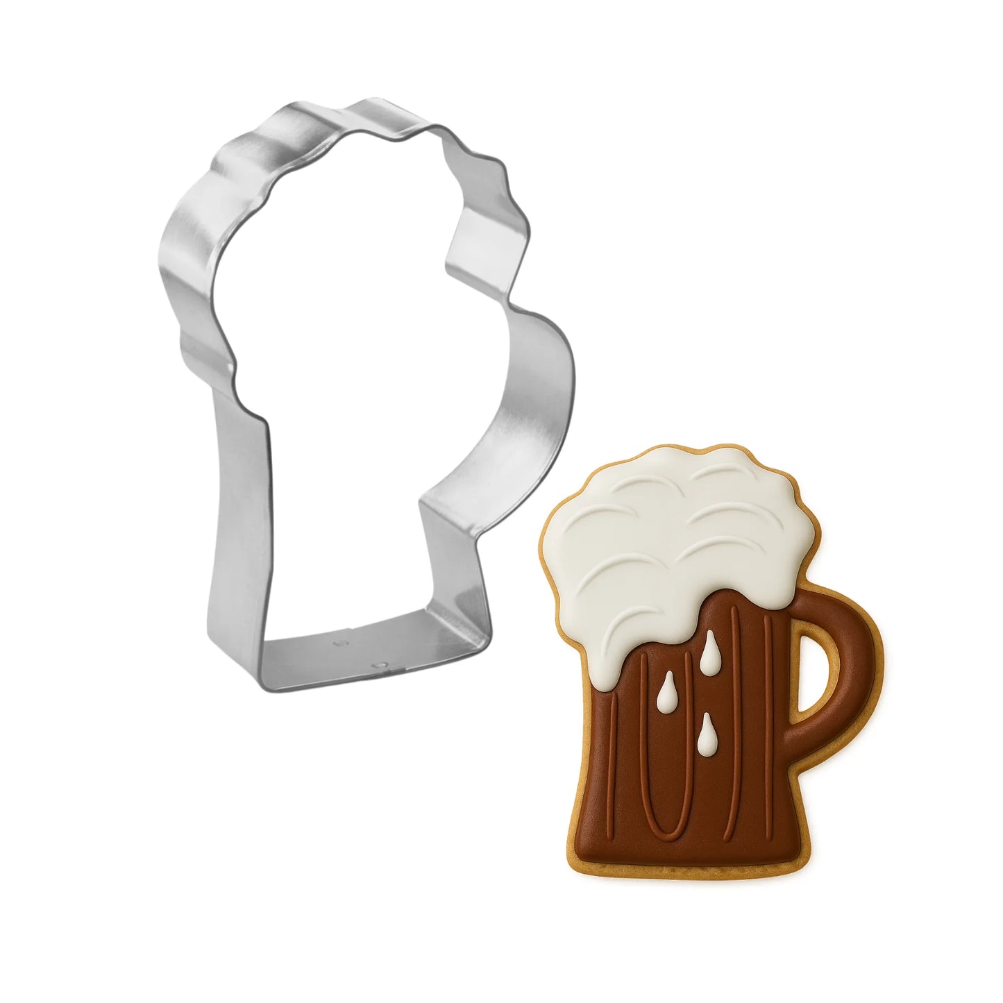 Beer Mug Cookie Cutter, 4"