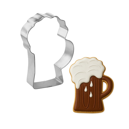 Beer Mug Cookie Cutter, 4"