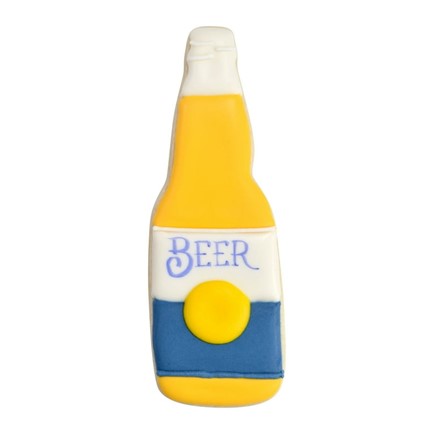Beer Bottle Cookie Cutter, 4.5"
