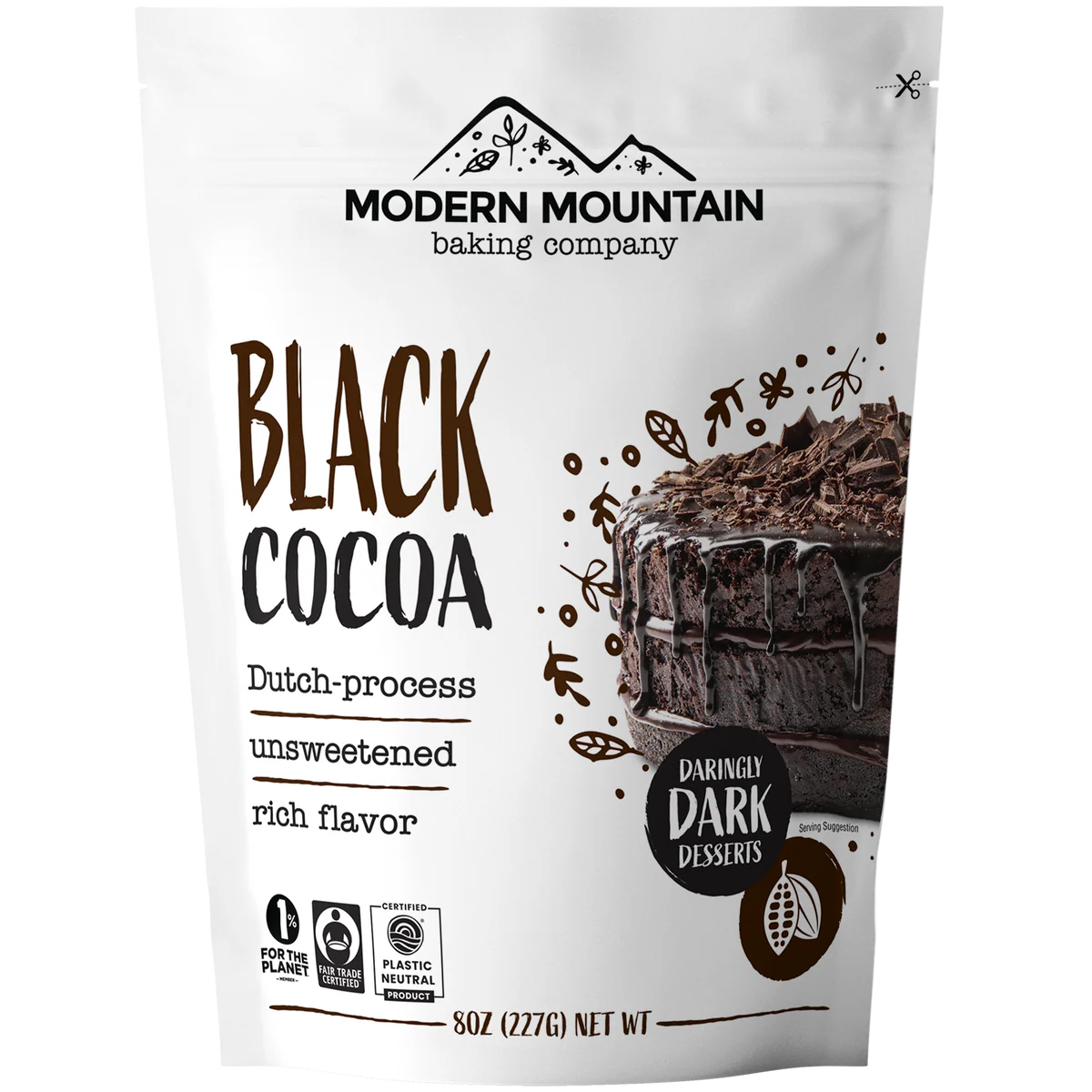 Black Cocoa Powder, 8 oz