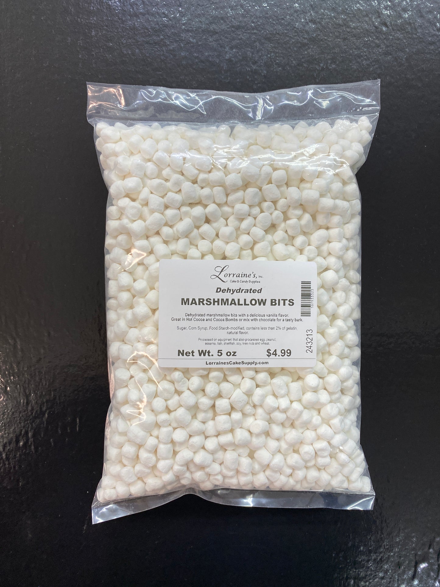 Tiny Dehydrated White Marshmallows, 5 oz