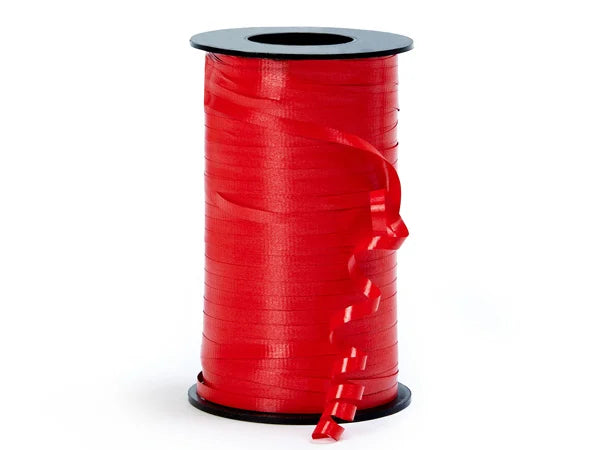 Red Curling Ribbon, 500yd