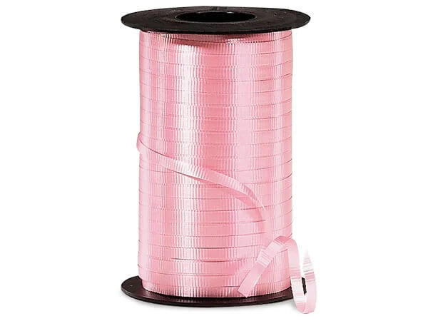 Pastel Pink Curling Ribbon, 500yd