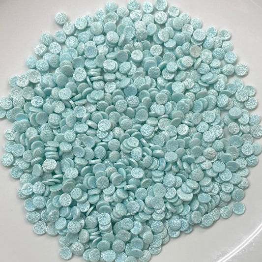 Confetti Pearl Blue Sequins, 2 oz