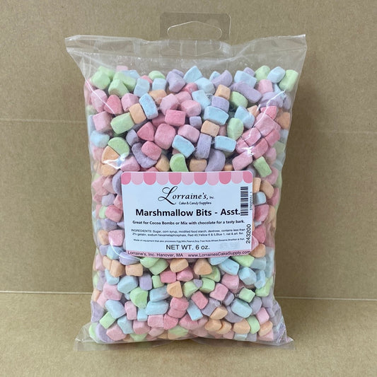 Assorted Color Marshmallow Bits, 6 oz
