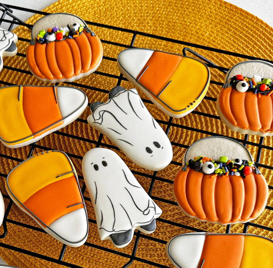 Candy Corn Triangle Pie Wedge Cookie Cutter, 4"
