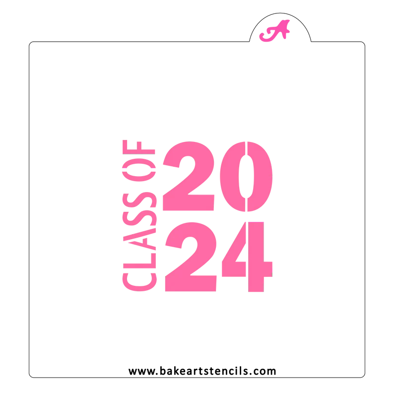 Class Of 2024 Cookie Stencil (small)