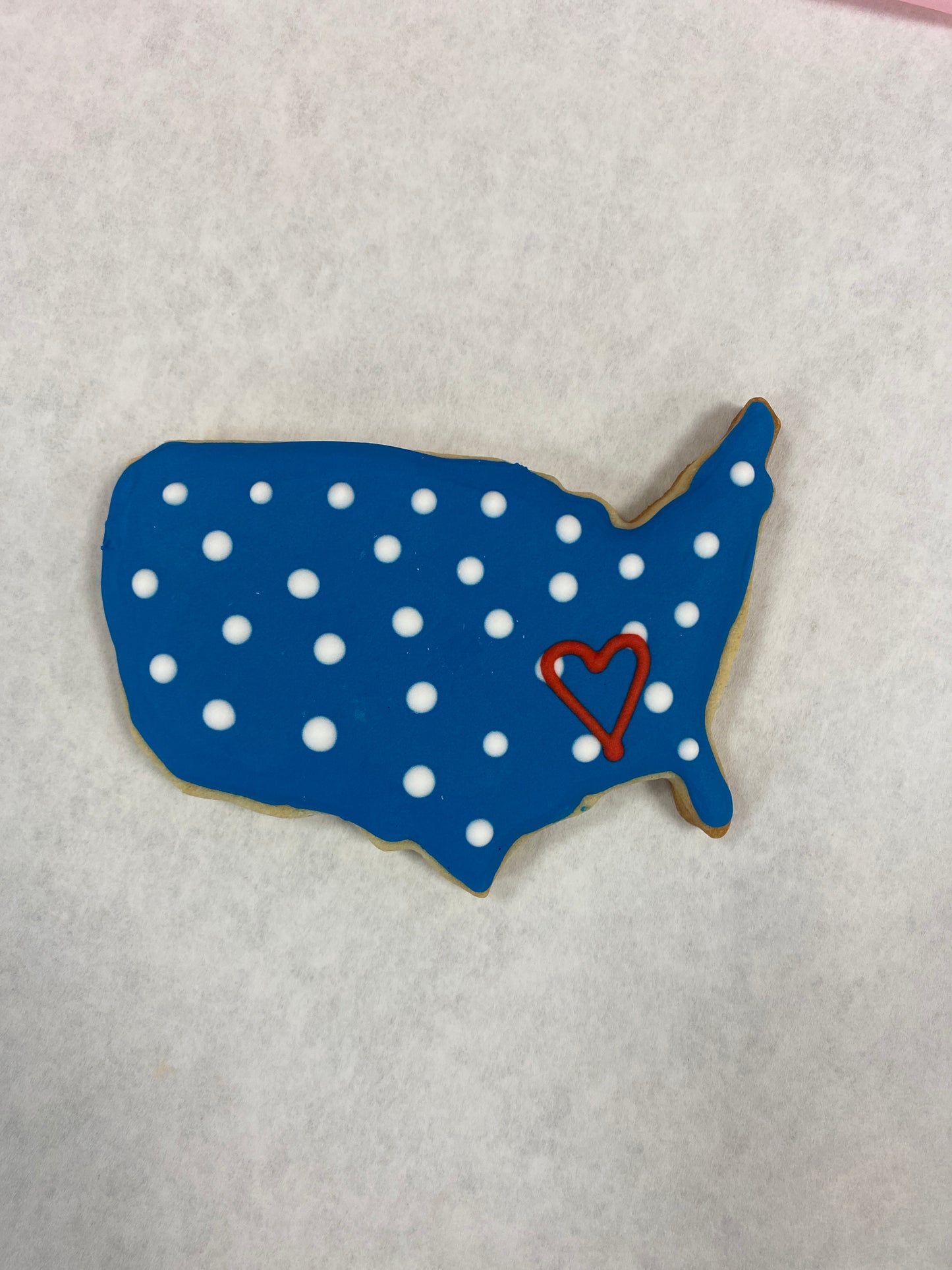United States / USA Map Cookie Cutter, 4.25"
